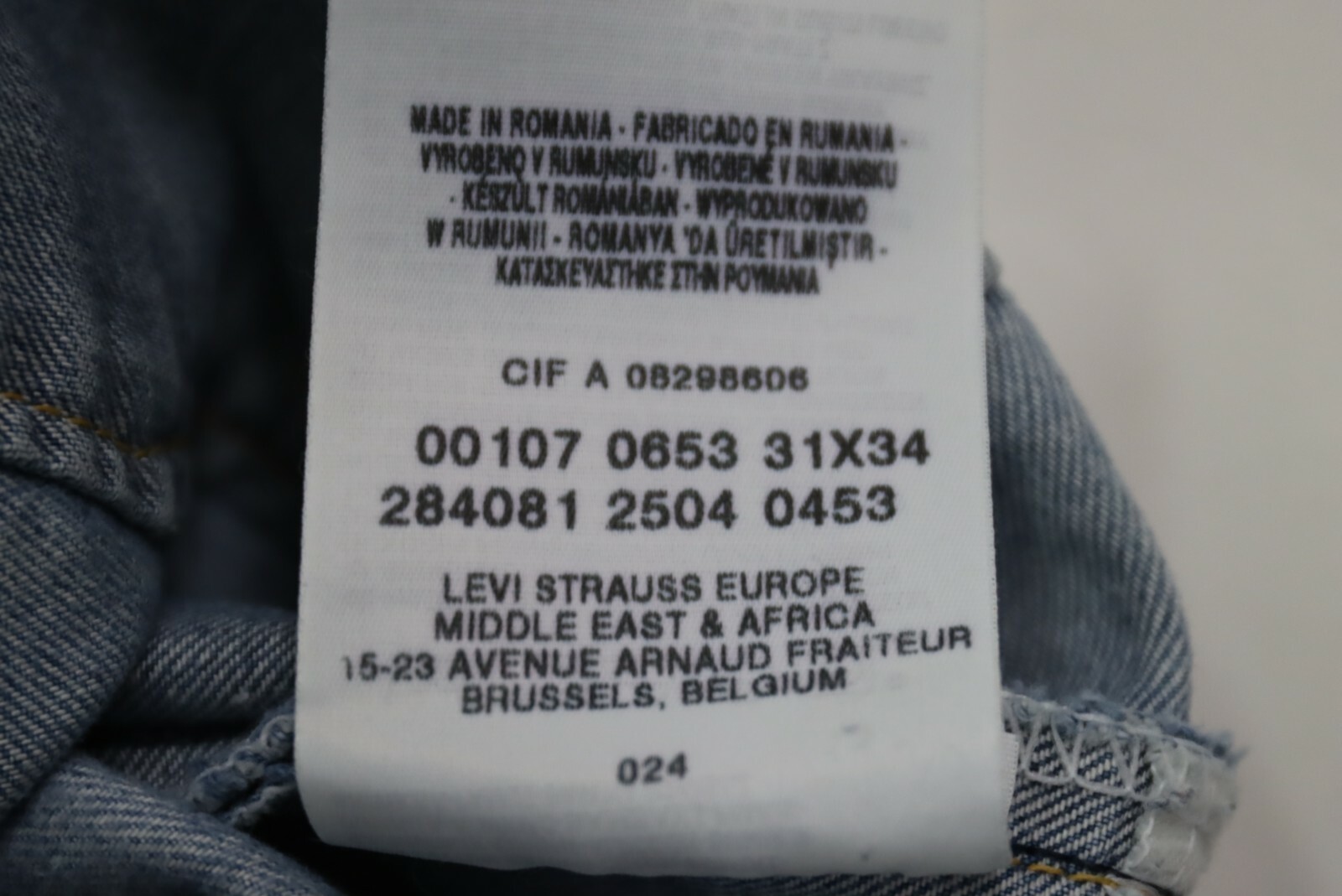 Levi's Engineered 653 Jeans Used (Cod.E2075) W31 … - image 4