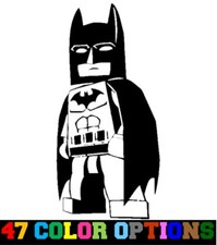 Vinyl Decal Truck Car Sticker Laptop - Dc Comics Batman Lego Batman