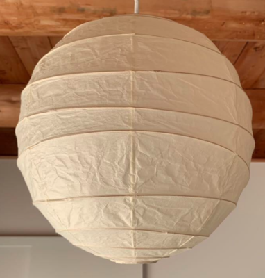 Isamu Noguchi Akari 30D Pendant lamp Washi Japanese paper Light