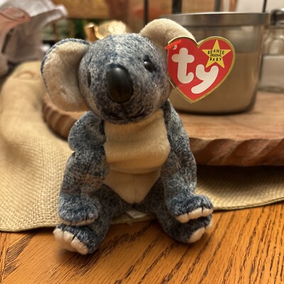 Ty Beanie Baby Eucalyptus the Koala Bear DOB April 28, 1999 | eBay