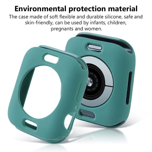 Bumper Frame for Apple Watch Ultra2 9 8 7 6 5 SE TPU 41/49MM Silicone Case Cover - Picture 11 of 31
