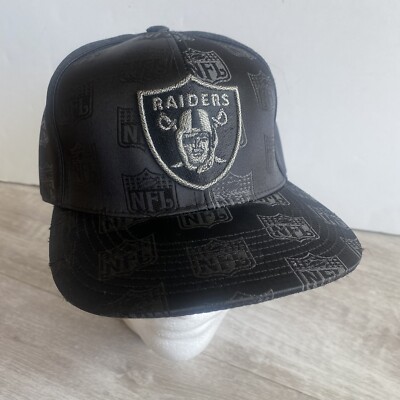 RAIDERS ブラックキャップ シールドロゴ Raiders Black XL Shield Logo - The Locker Room of Downey