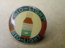 Pin's vintage épinglette Collector pins boisson bio light lot S017