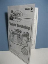 COPY of INSTRUCTIONS/DIRECTIONS 2004 HASBRO CHUCK  FRIENDS TALKING TRUCKSTOP