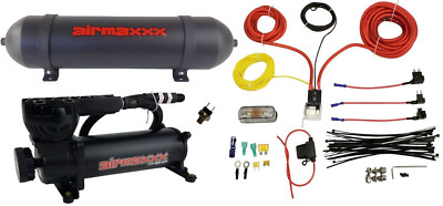 airmaxxx Black 580 Air Compressor 165/200 Switch Wiring & 3 Gal Black Aluminum