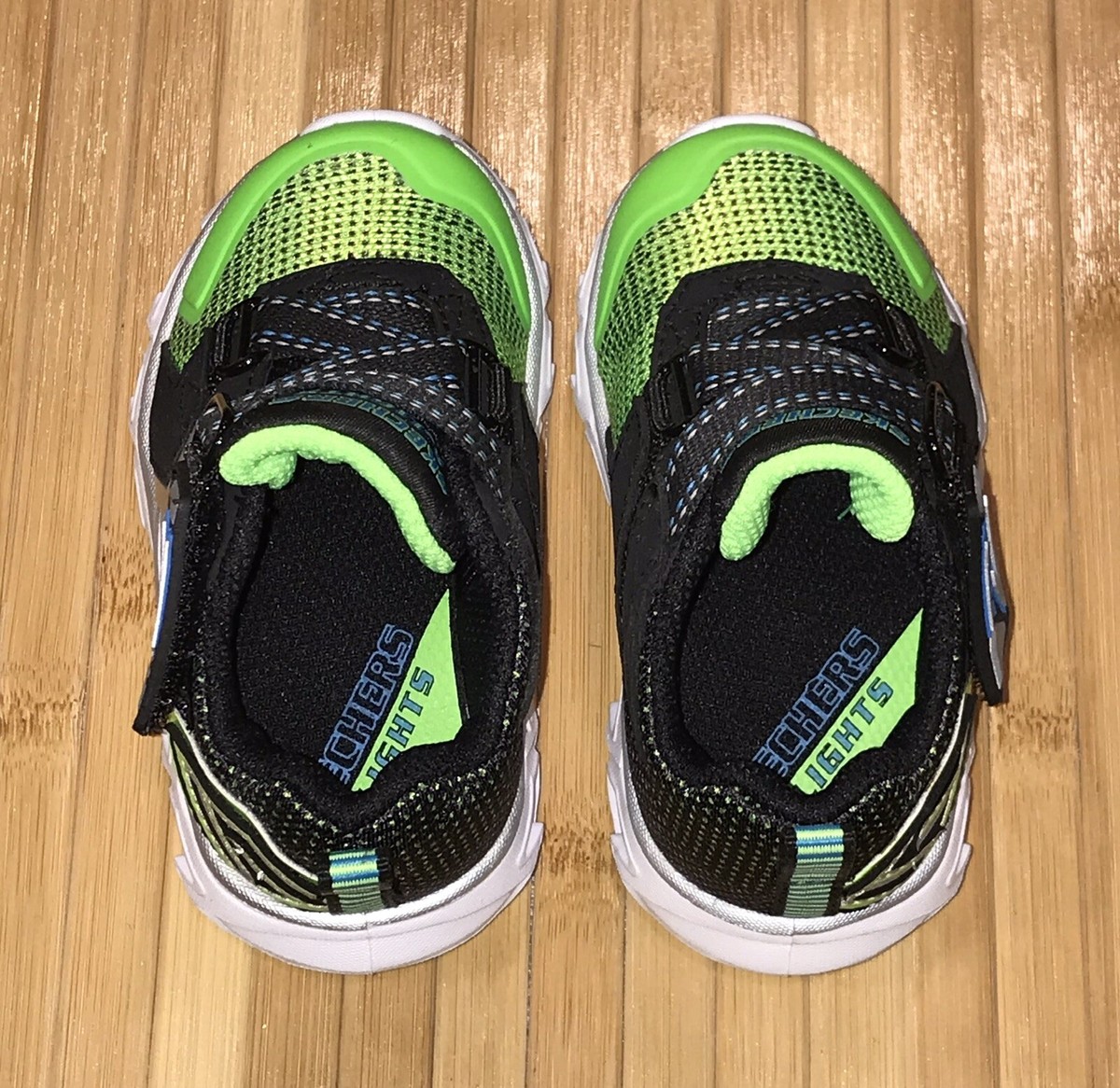 Toddler Skechers SLight Hypno Flash Rapid Quake Light Up