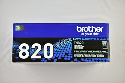 Brother Genuine TN820 Black Toner Cartridge DCP-L5500, HL-L5000, MFC-L5700...