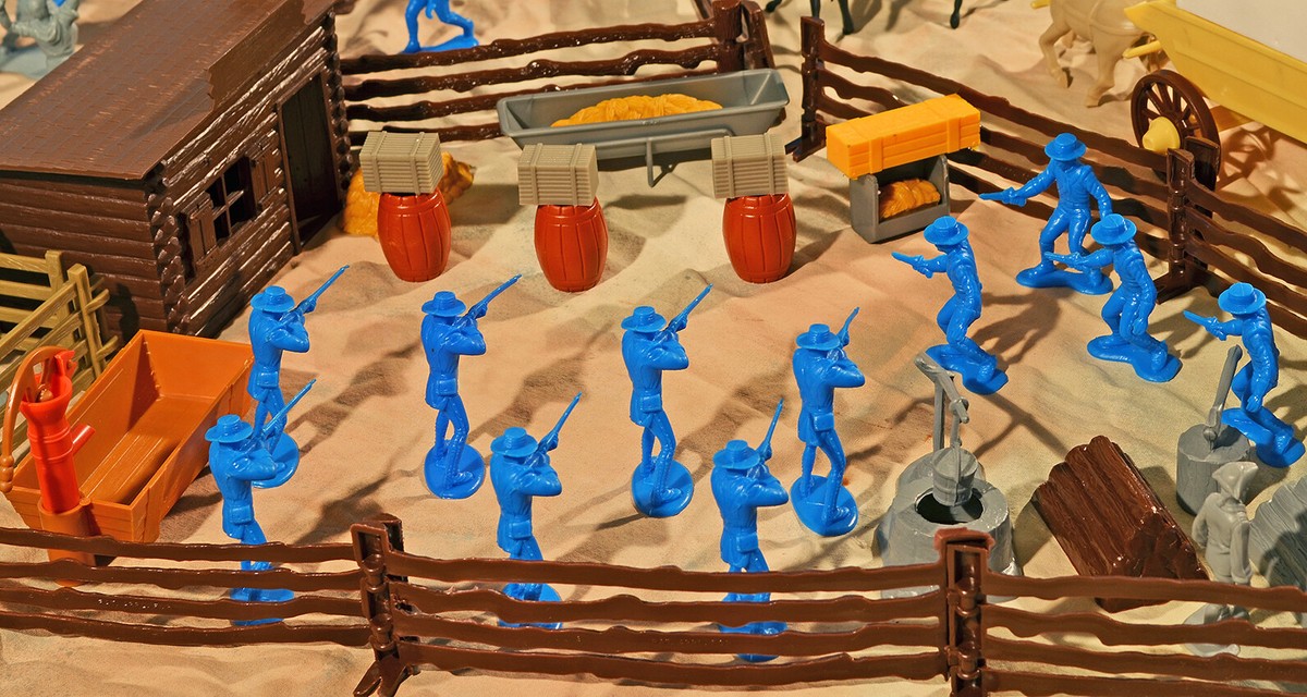 Grand Zorro Playset - 54mm Plastic Toy Soldiers | eBay