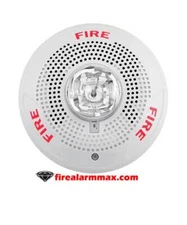 System Sensor SPSCWV Ceiling Speaker Strobe White