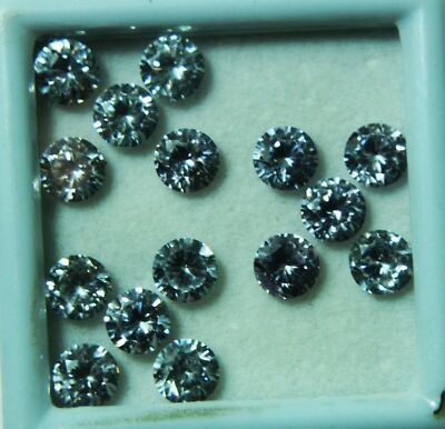 EPIC GEMS-1 Pc Alexandrite White to Violet Change-Round 6mm Gem-Certified-Brazil