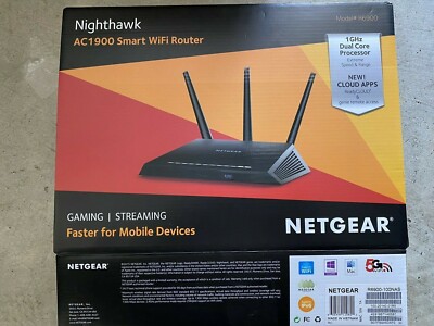 Netgear R6900p NETGEAR R6900P-100NAS Nighthawk AC1900 Dual Band WiFi Router ...