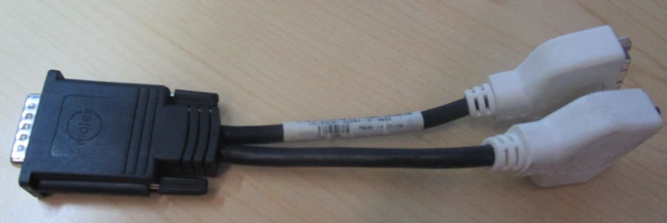 Genuine MOLEX CN-0H9361-52204, 59-PIN to Dual DVI Splitter, DMS-59 to Dual DVI - Image 2 of 4