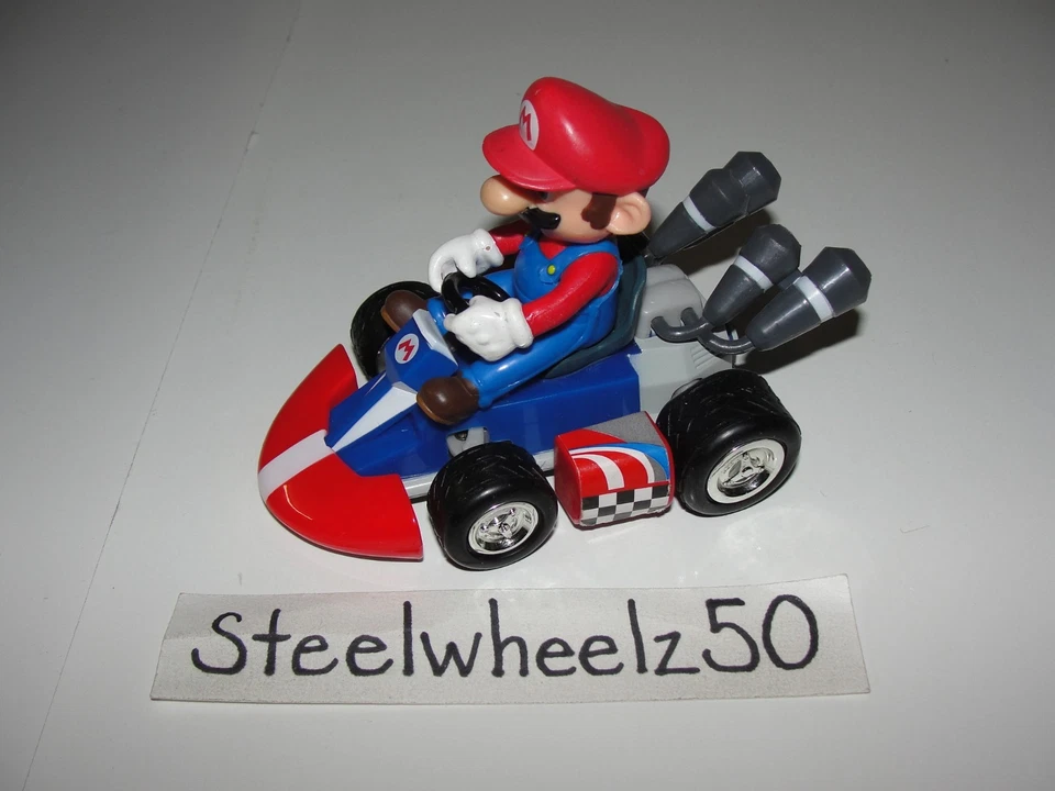 Nintendo Mario Kart Mario Remote Control Vehicle RC 27 MHz NO CONTROLLER 5" Long - Image 2 of 4