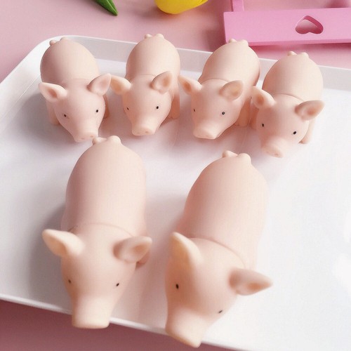 Fun Bath Toys Stress Reliever Pig Baby Bath Toys Scream Pig Toy - 第 7/12 張圖片