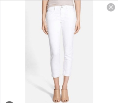 ag prima roll up cigarette jeans Mid-Rise Jeans, Journey, Women's, 31, Denim & Jeans Skinny Cigarette Jeans This jean has a fitted silhouette through the hips and slight tapering at the leg AG Adriano Goldschmied White The
