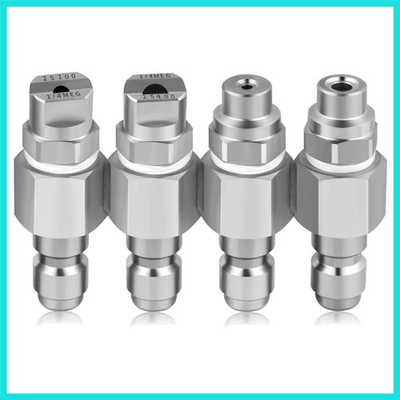 #ad 4GPM Pressure Washer Nozzle 4 Way Washing Holder Tips with 1 4 Quick Connect... $26.05