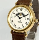 Seiko Moon Phase 2A24 0010 Watch Classic Moonphase Wristwatch Rare Vintage