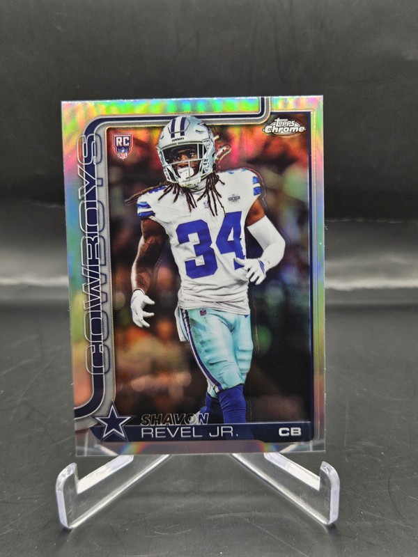 2025 Topps Chrome - Rookies Shavon Revel Jr. #301 Refractor (RC)