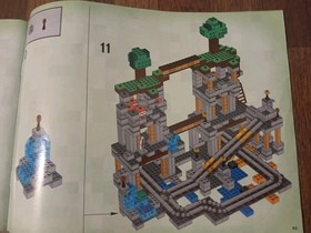 Lego Minecraft 21118 The Mine Instruction Manuals Booklets 1 and 2 Only