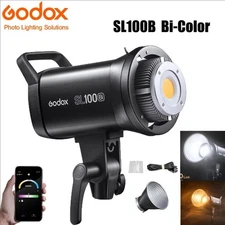 US Godox SL100Bi 100W Bi-Color LED Video Light Photo Studio Continuous Lighting