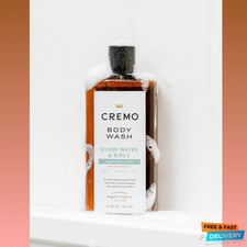 Cremo Body Wash for Men, Rich-Lathering Silver Water  16 Fl Oz Pack of 1 
