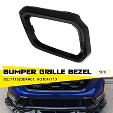 1PCS For Honda CR-V 2023-2025 Fog Light Hole Cover Bezel Front Passenger Side
