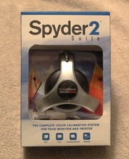 Datacolor ColorVision Spyder 2 Suite Monitor Color Calibration System CRT LCD