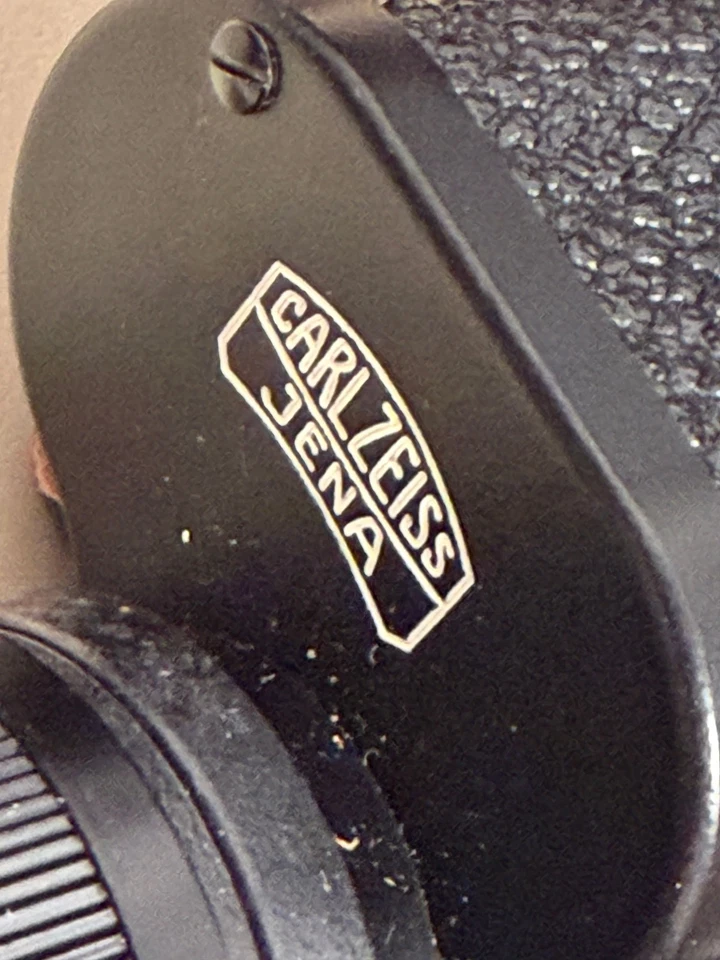 Carl Zeiss Jena Deltrintem 8x30 Binoculars Large Field 8.5° Black Optics - Image 2 of 4