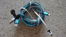 2 Stück USB Kabel circa 200cm lang - USB Typ...