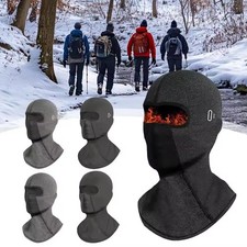 Full Face Ski Mask Balaclava Winter Thermal Fleece Hood Neck Warmer for Cycling