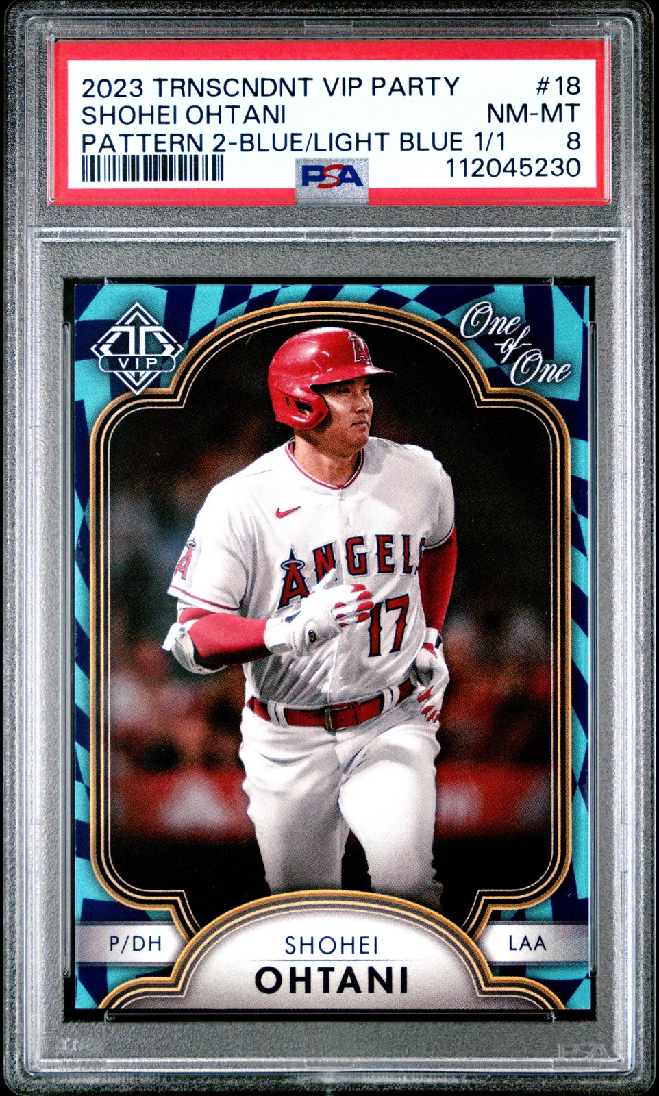 Topps Blue Shohei Ohtani front
