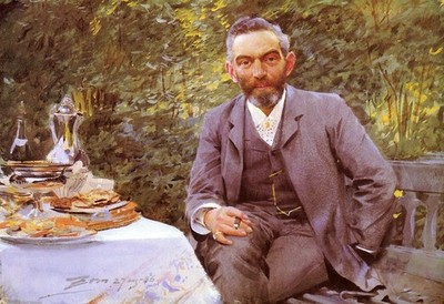 Zorn_Anders_Frukost_I_Det_Grona A1-A4 Poster Kunst Malerei Meister Fine Classic Wa