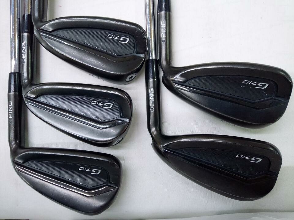 クラブ hirohiroPING G710 PING G710 Iron Set 5pcs 6-PW NS Pro Zelos 7 Flex S Black Dot