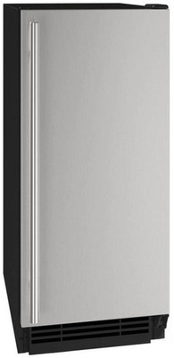 U-Line BrightShield Series UHCP115SS81A 15 Inch Clear Cube Ice Maker