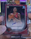 2025-26 Bowman Basketball Collin Murray Boyles Chrome Red  Auto /5 Raptors