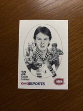 1986-87 Kraft Drawings #32 Claude Lemieux Rookie Montréal Canadiens NMMT RC