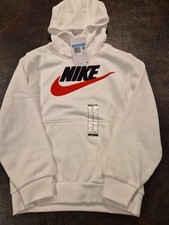 Nike Kids Sportswear Club Hoodie Medium Boys Swish B552