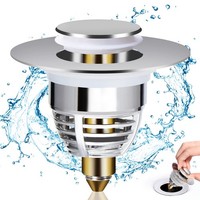 Abflussstopfen Vollmetall 32-42Mm FüR Waschbecken - Diboniur StöPsel
