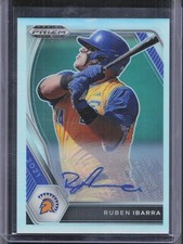 2021 Panini Prizm Draft Picks #PDP119 Ruben Ibarra Base Autographs Silver Prizm