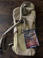 hydramax stinger dcu hydration pack Hiking Outdoor Military Camo Desert 100 Oz