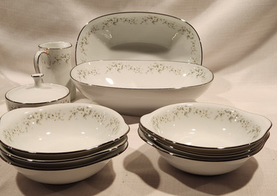 VINTAGE NORITAKE  6856 JAPAN ANNABELLE 11 PCS
