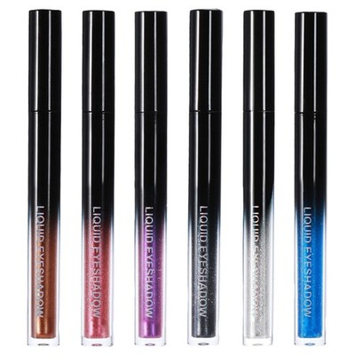 Women Liquid Eyeshadow Metallic Gloss Glitter Liquid Eye Shadow Highlighting