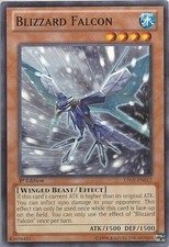 Blizzard Falcon - LTGY-EN012 - Common - Unlimited Edition - Heavily Played - Lor