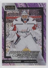 2023 O-Pee-Chee Platinum Marquee Rookies Violet Pixels /299 Hunter Shepard 12wr
