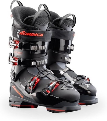NORDICA Mens Sportmachine 3 100 Insulated Easy-Entry 26.5 Black/Gray/Red