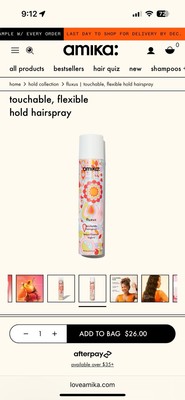 Amica Touchable Hairspray