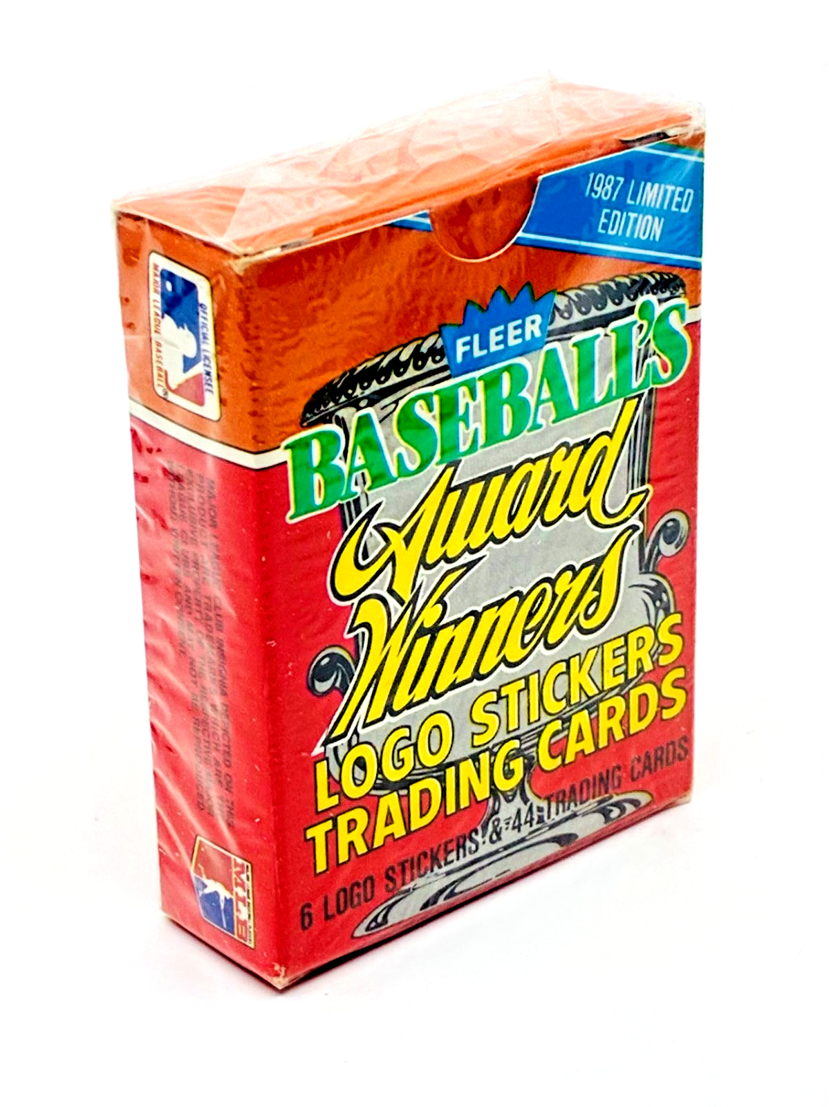 1987 Fleer Award Winners Factory Wrapped 44 Card Baseball Set