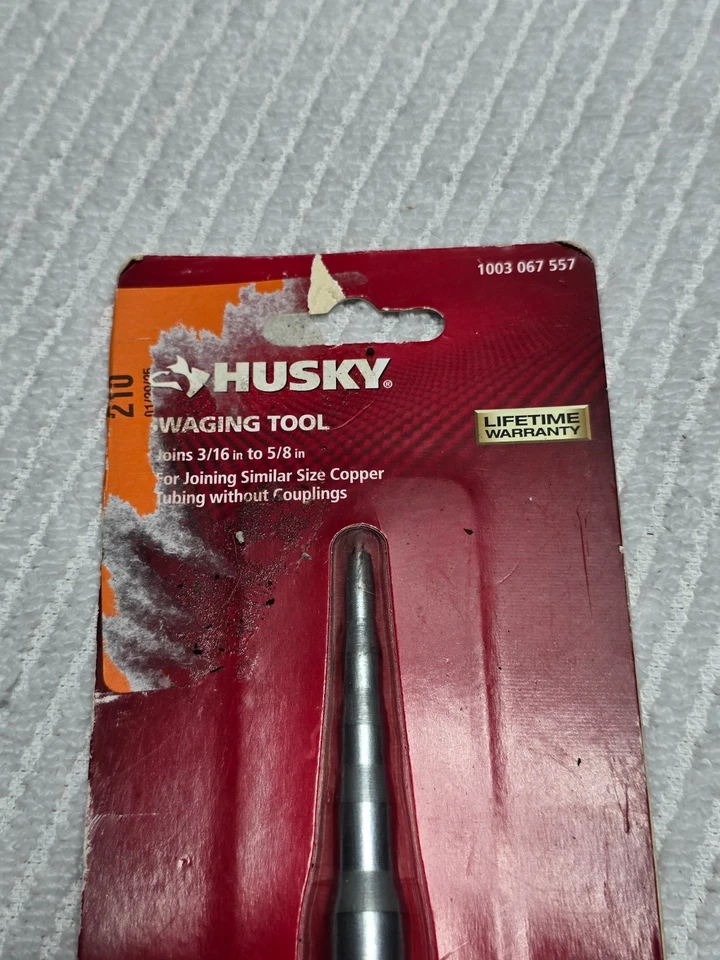 Husky Professional 6-in-1 Swaging Tool Joins 3/16" to 5/8" Copper Tubing (W - Image 3 of 4