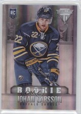 2013-14 Panini Titanium Rookie 14/22 Johan Larsson #150 2a8
