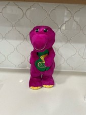 Fisher-Price Dino Dance Barney 2002 Animated Singing Dancing Plush Toy
